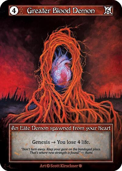 Greater Blood Demon (Foil)