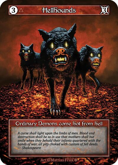 Hellhounds (Foil)
