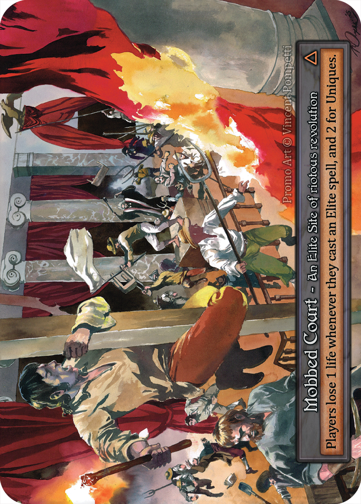 Mobbed Court - Promotional Sorcery spoiler