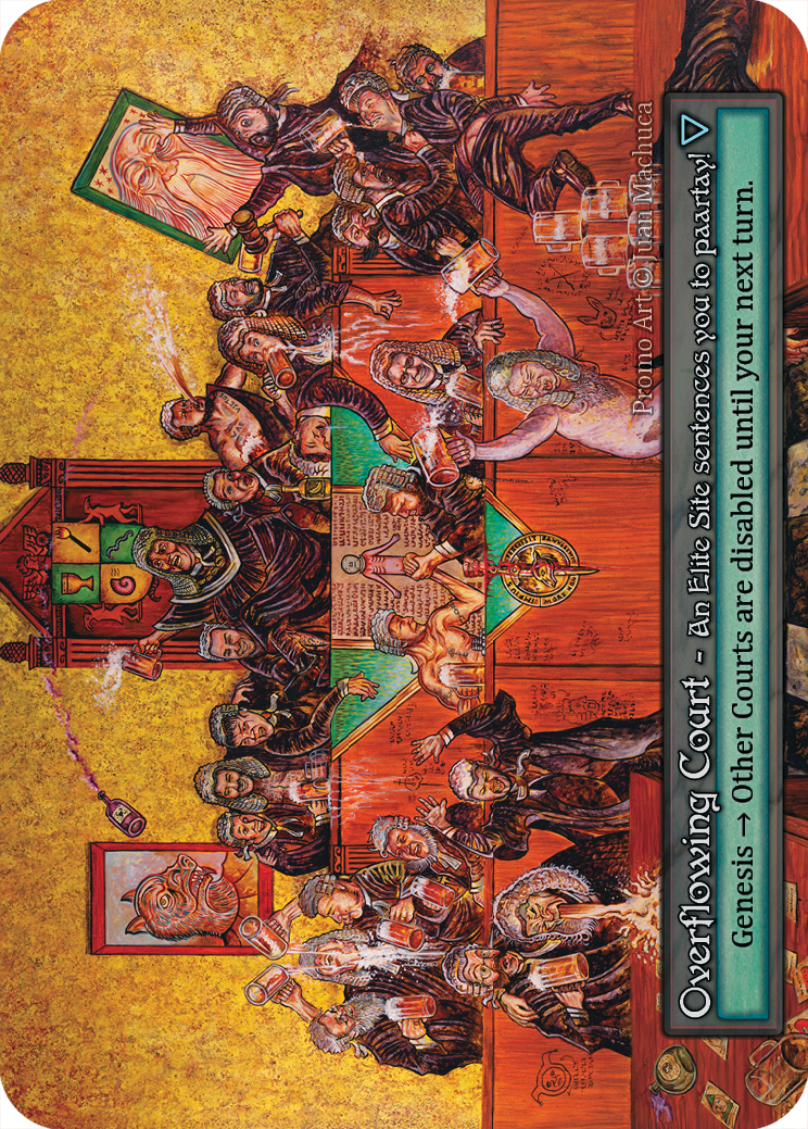 Overflowing Court - Promotional Sorcery spoiler