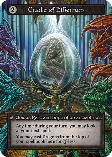 Cradle of Etherrum - Dragonlord Sorcery spoiler