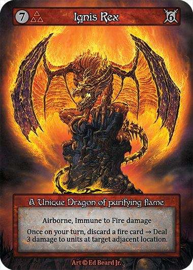 Ignis Rex - Dragonlord Sorcery spoiler