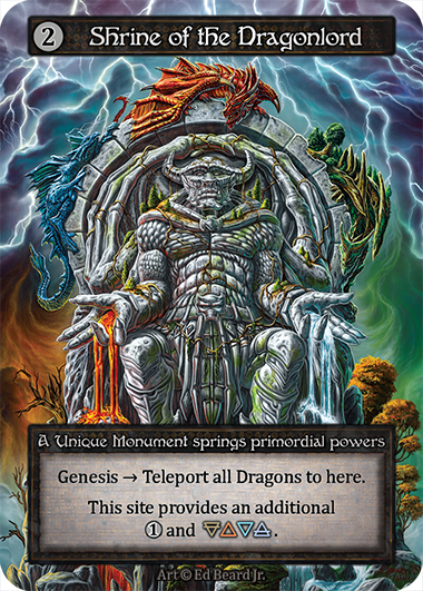 Shrine of the Dragonlord - Dragonlord Sorcery spoiler