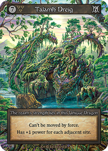 Talamh Dreig - Dragonlord Sorcery spoiler