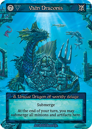 Vatn Draconis - Dragonlord Sorcery spoiler