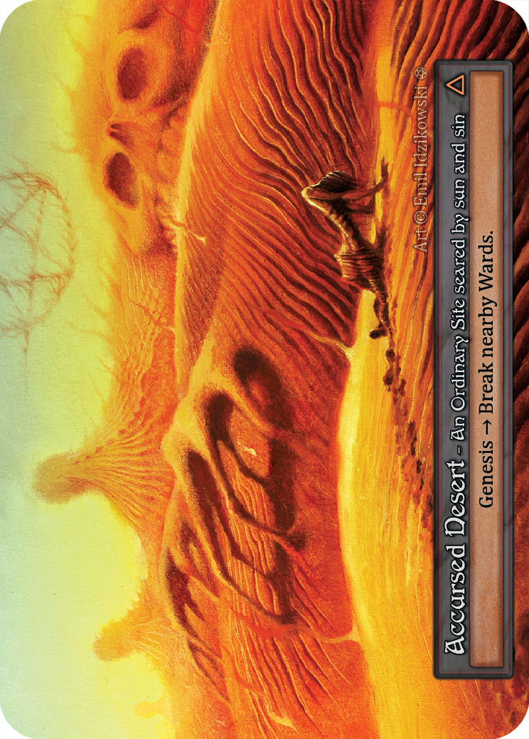 Accursed Desert - Gothic Sorcery spoiler