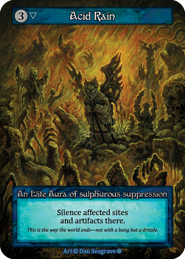 Acid Rain - Gothic Sorcery spoiler