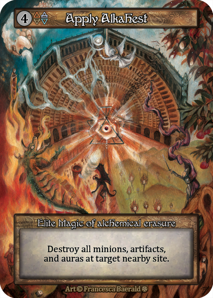 Apply Alkahest - Gothic Sorcery spoiler