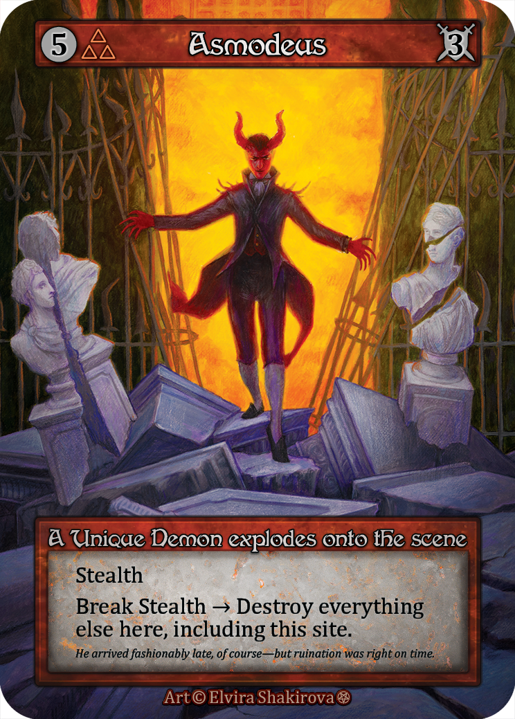 Asmodeus - Gothic Sorcery spoiler