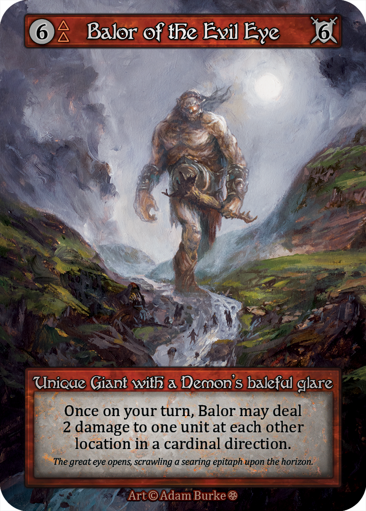 Balor of the Evil Eye - Gothic Sorcery spoiler