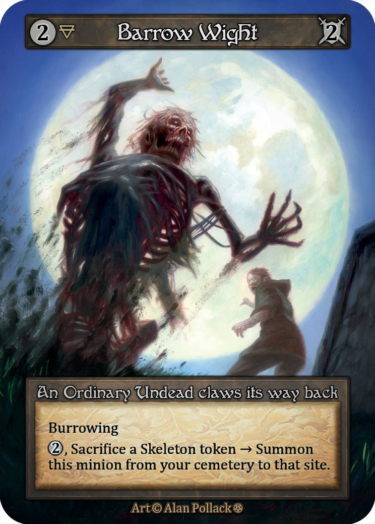 Barrow Wight - Gothic Sorcery spoiler