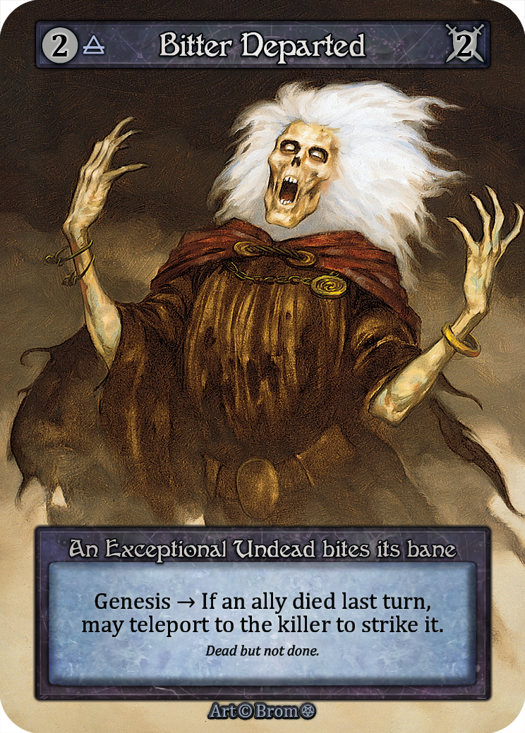 Bitter Departed - Gothic Sorcery spoiler