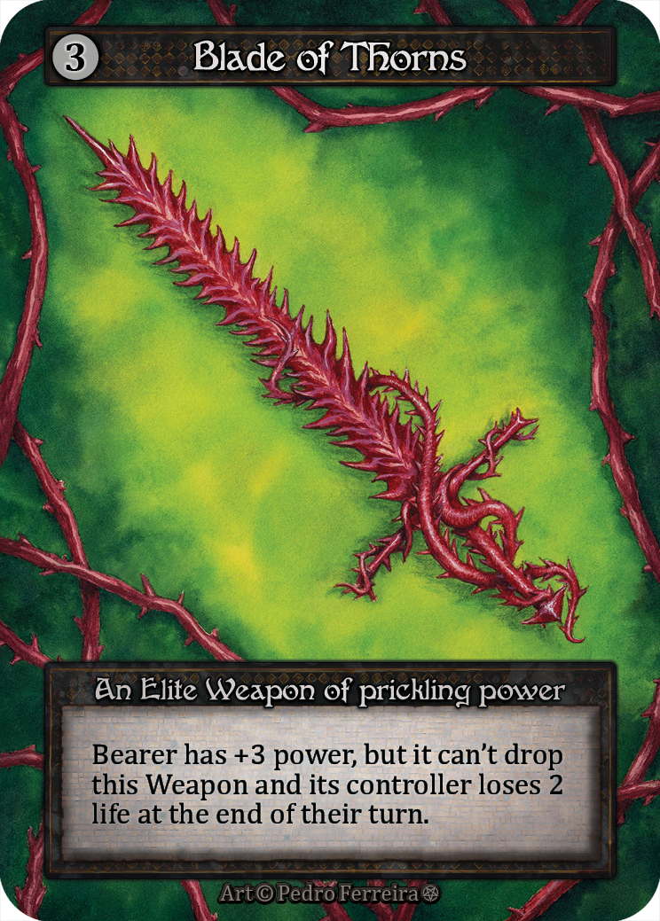 Blade of Thorns - Gothic Sorcery spoiler