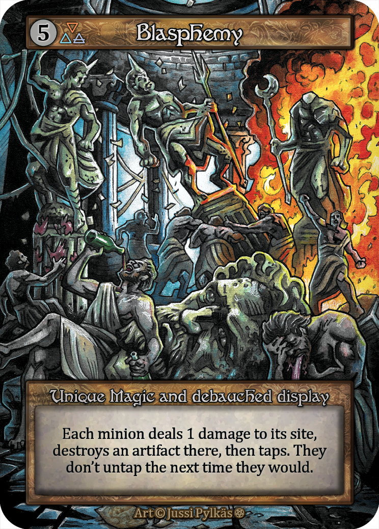 Blasphemy - Gothic Sorcery spoiler