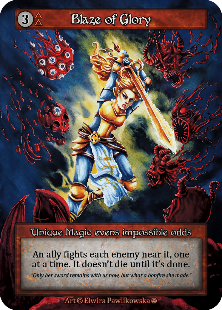 Blaze of Glory - Gothic Sorcery spoiler