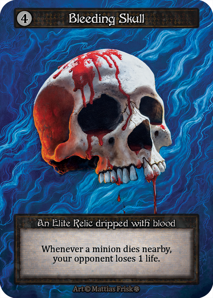 Bleeding Skull - Gothic Sorcery spoiler