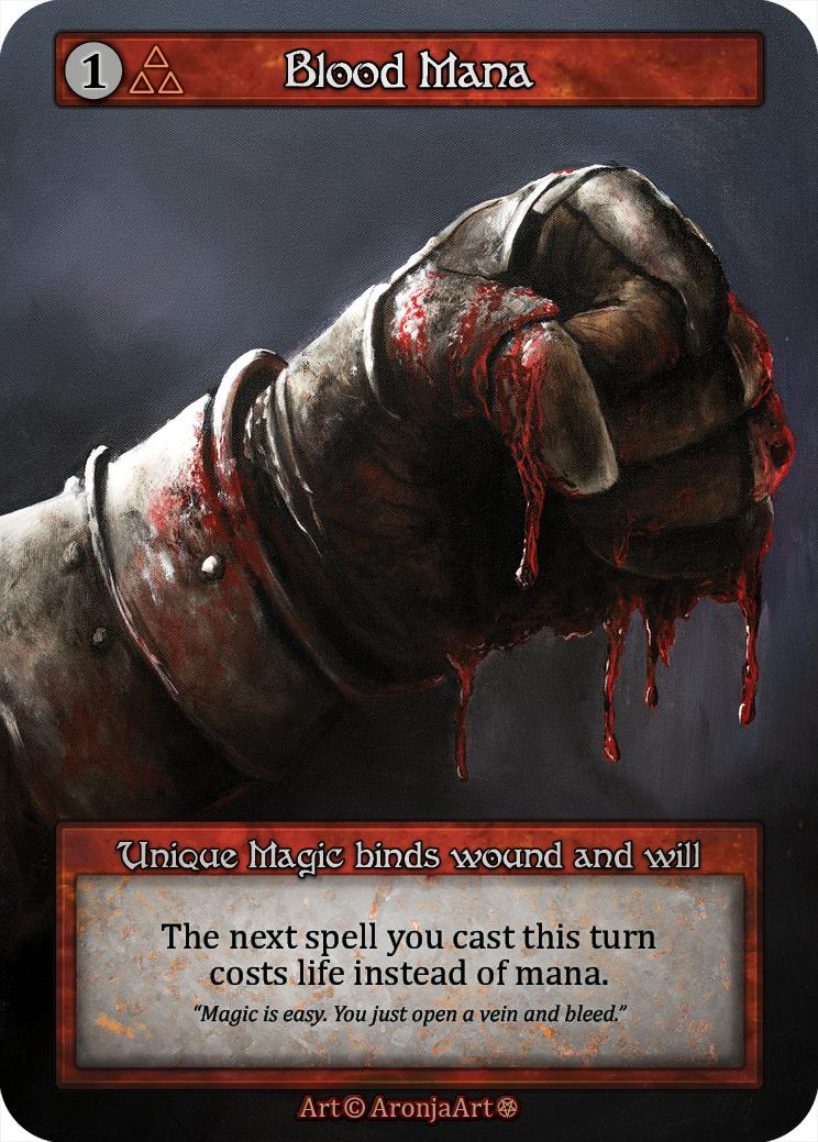 Blood Mana - Gothic Sorcery spoiler