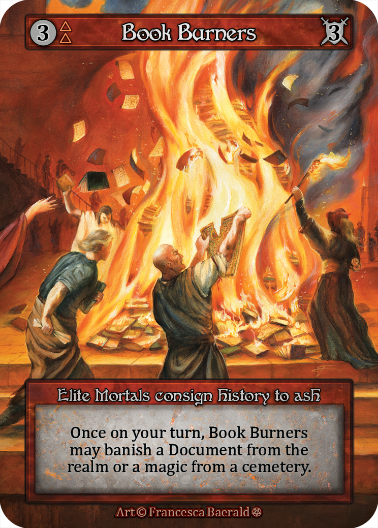 Book Burners - Gothic Sorcery spoiler