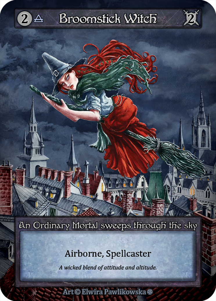 Broomstick Witch - Gothic Sorcery spoiler