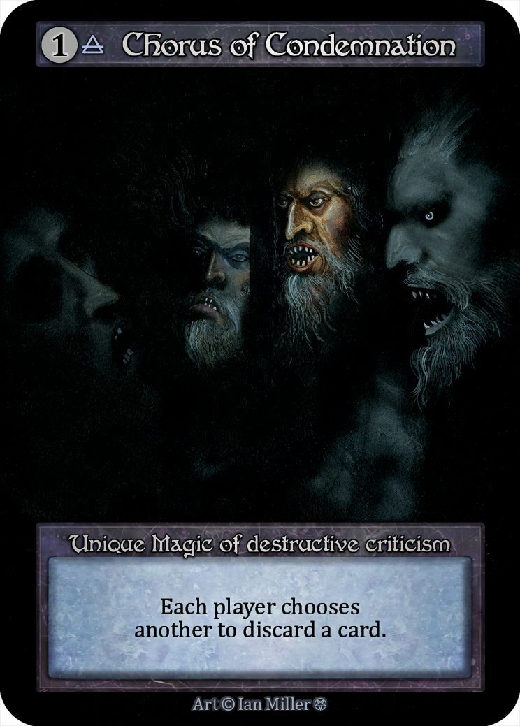 Chorus of Condemnation - Gothic Sorcery spoiler