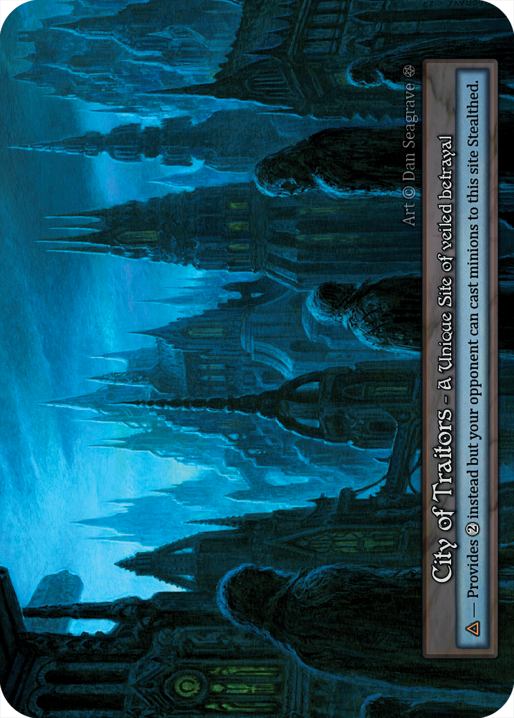 City of Traitors - Gothic Sorcery spoiler