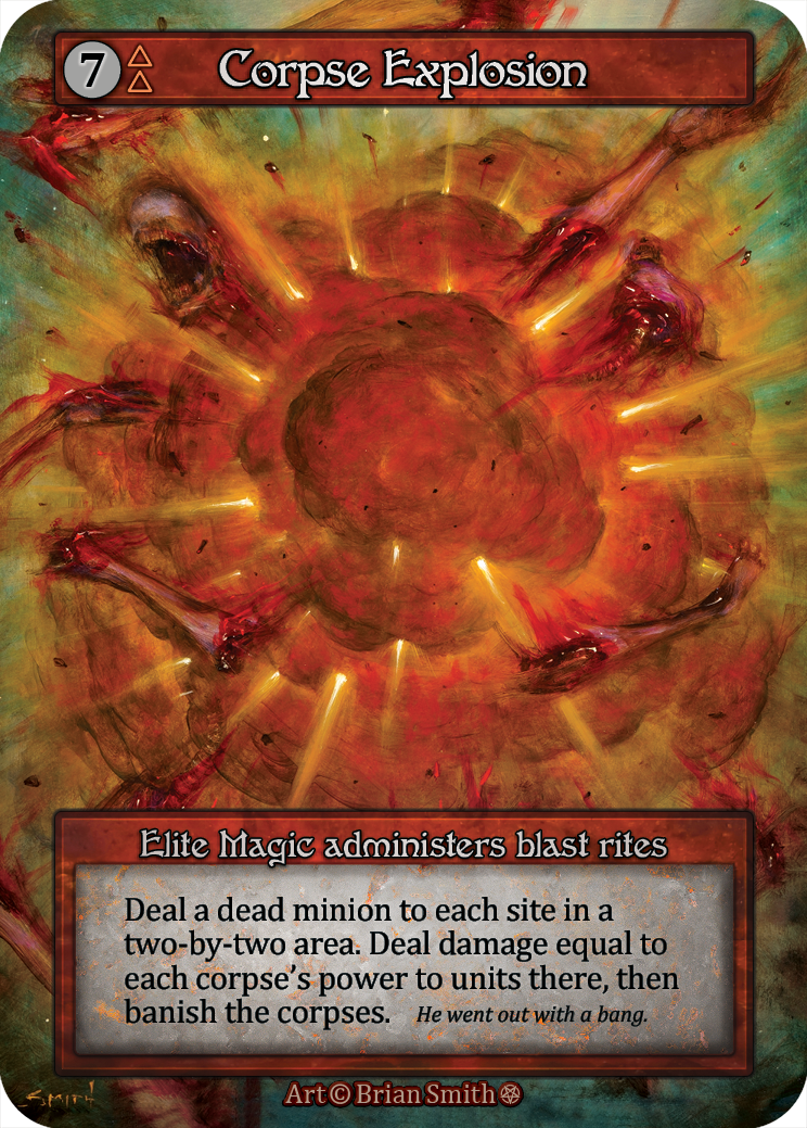 Corpse Explosion - Gothic Sorcery spoiler