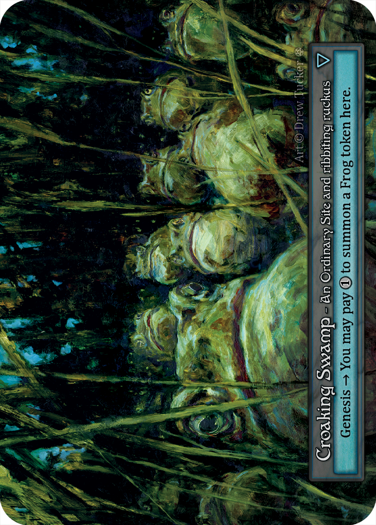 Croaking Swamp - Gothic Sorcery spoiler