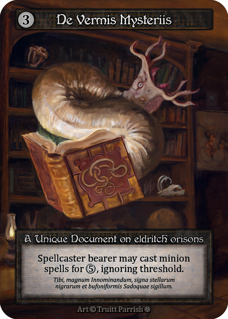 De Vermis Mysteriis - Gothic Sorcery spoiler