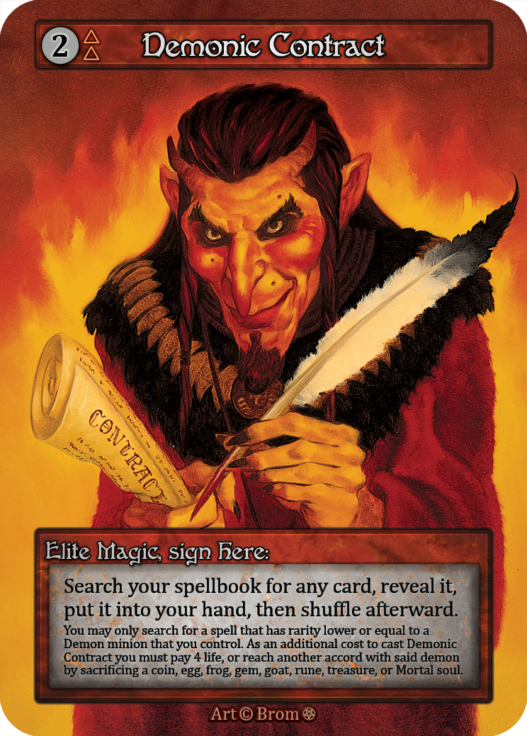 Demonic Contract - Gothic Sorcery spoiler