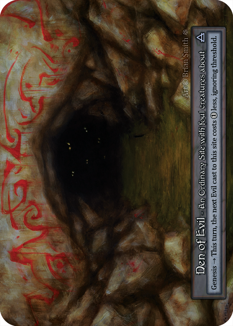 Den of Evil - Gothic Sorcery spoiler