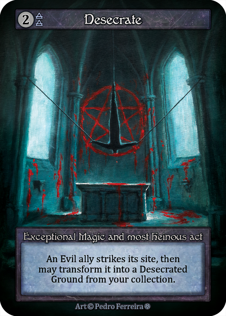 Desecrate - Gothic Sorcery spoiler