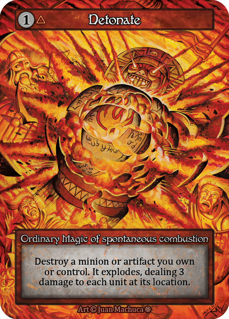 Detonate - Gothic Sorcery spoiler