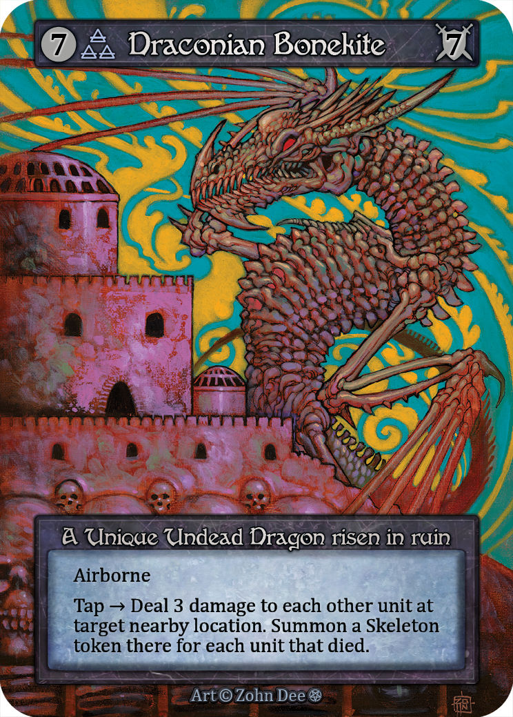 Draconian Bonekite - Gothic Sorcery spoiler