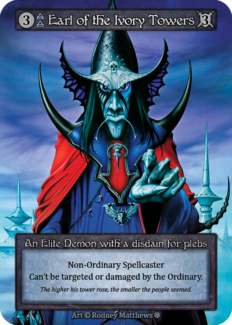 Earl of the Ivory Towers - Gothic Sorcery spoiler