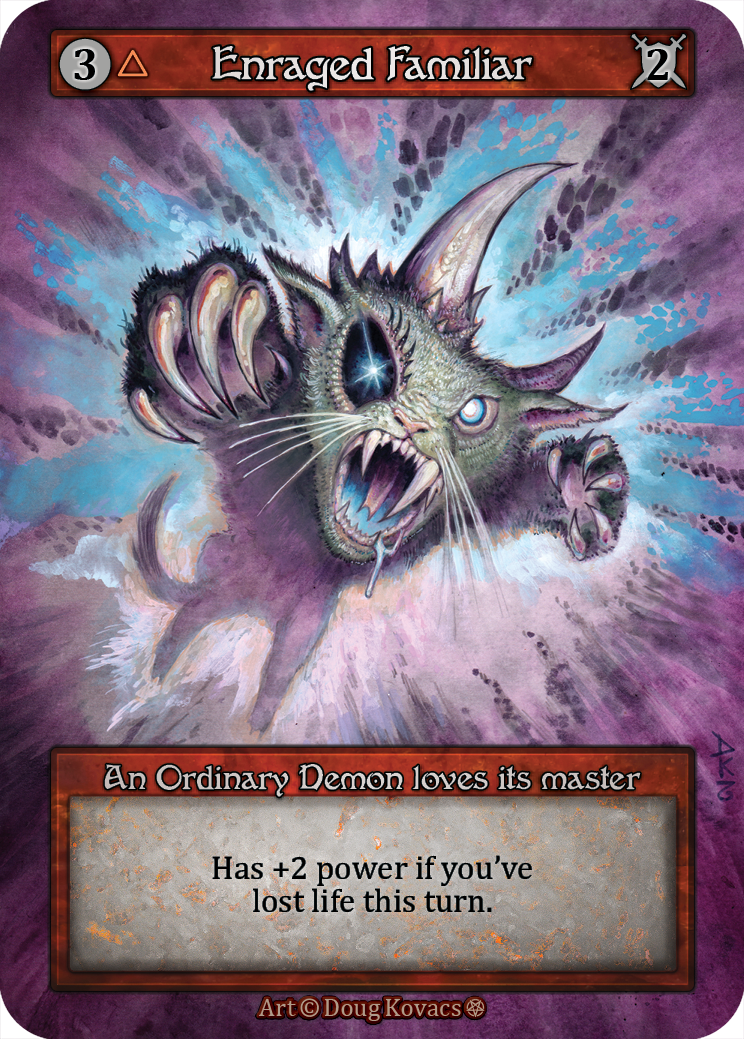 Enraged Familiar - Gothic Sorcery spoiler