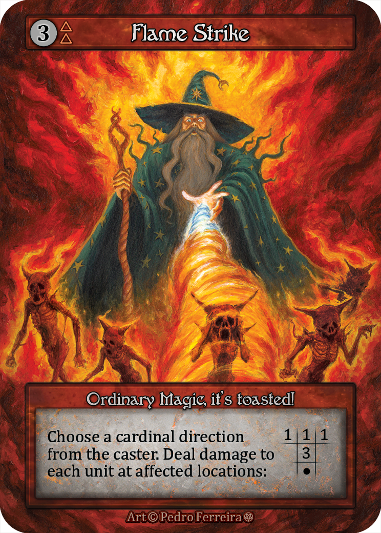 Flame Strike - Gothic Sorcery spoiler