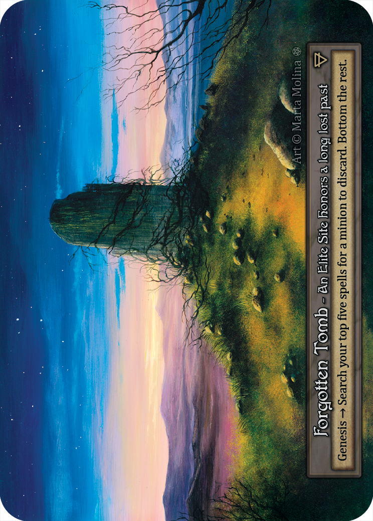 Forgotten Tomb - Gothic Sorcery spoiler