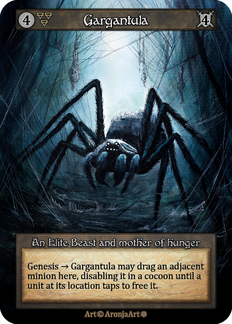 Gargantula - Gothic Sorcery spoiler