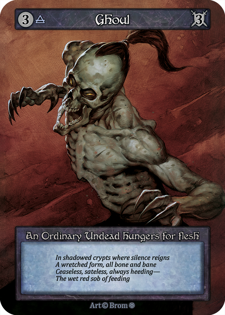 Ghoul - Gothic Sorcery spoiler