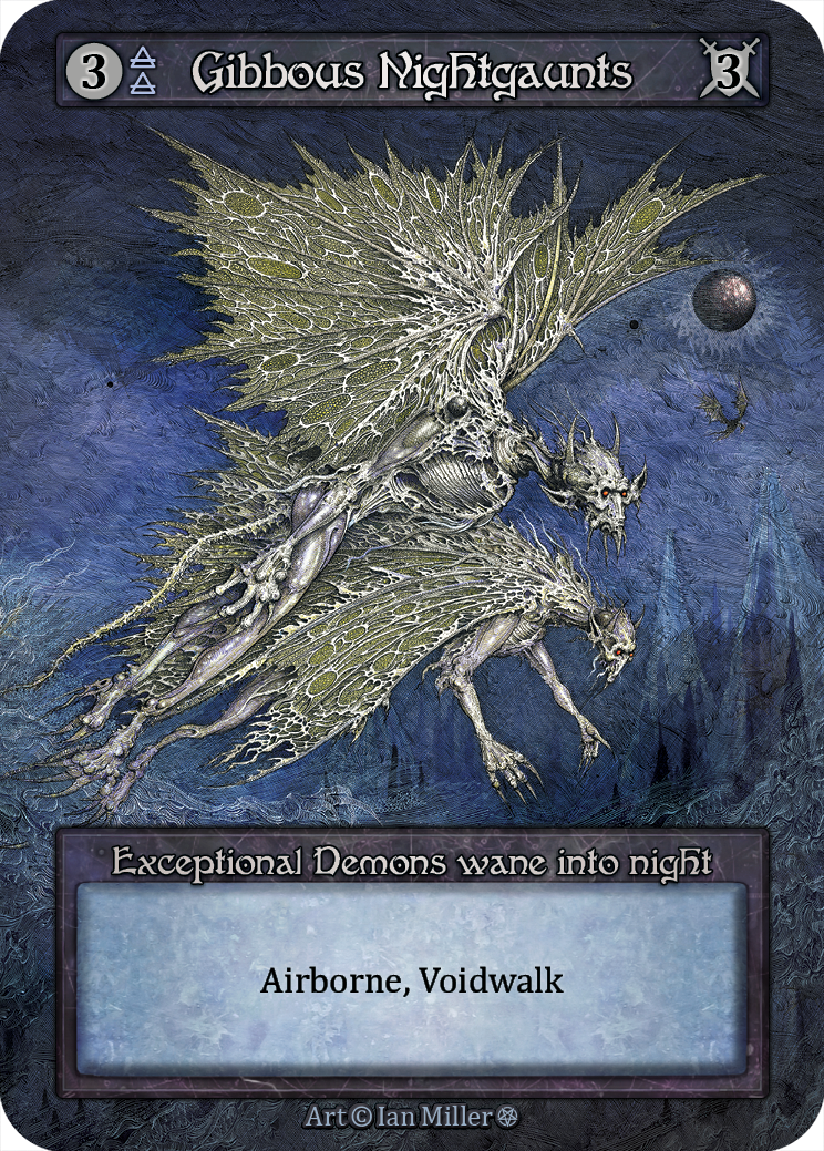 Gibbous Nightgaunts - Gothic Sorcery spoiler