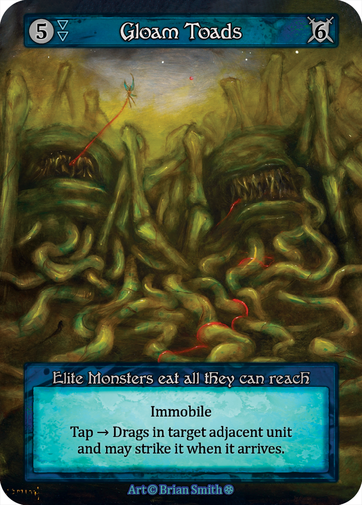 Gloam Toads - Gothic Sorcery spoiler