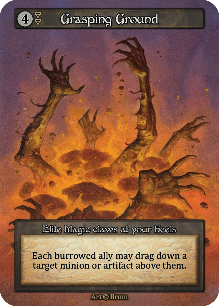 Grasping Ground - Gothic Sorcery spoiler