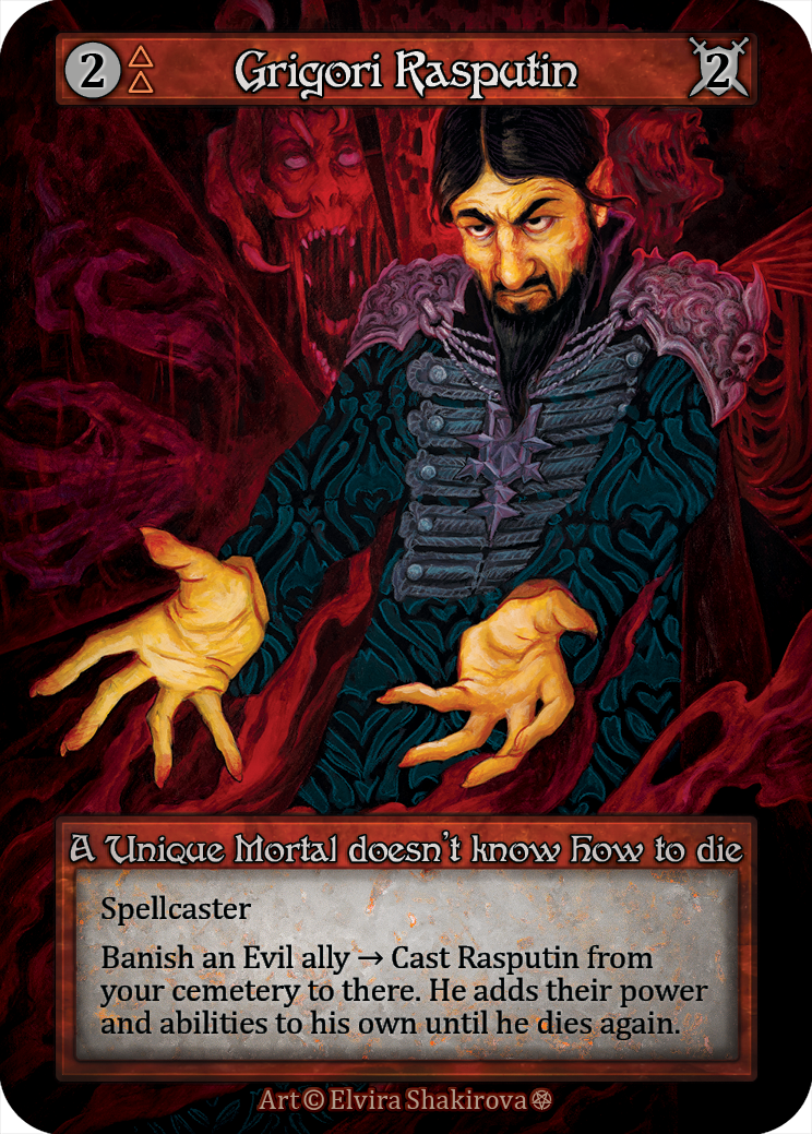 Grigori Rasputin - Gothic Sorcery spoiler