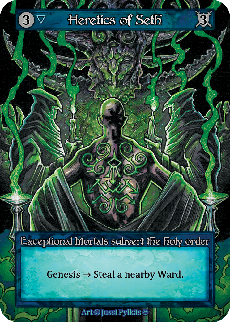 Heretics of Seth - Gothic Sorcery spoiler