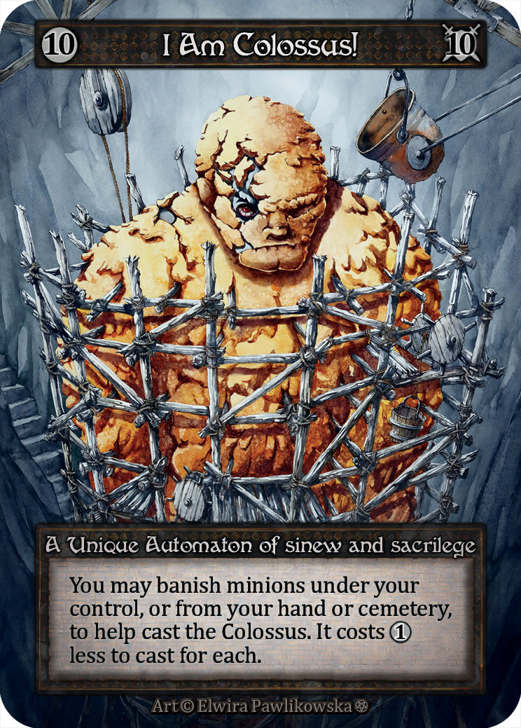 I Am Colossus! - Gothic Sorcery spoiler