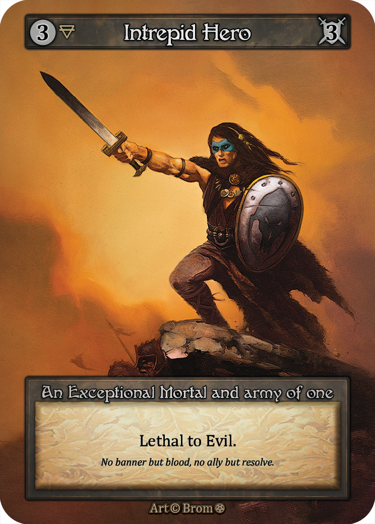 Intrepid Hero - Gothic Sorcery spoiler