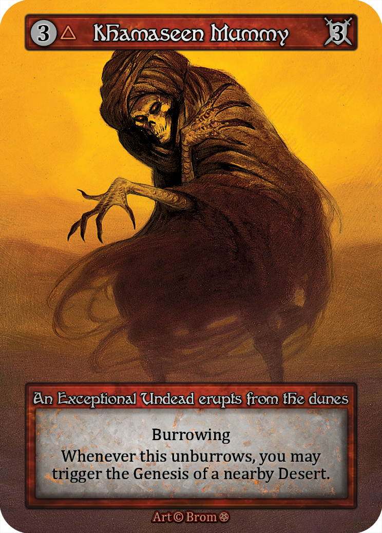 Khamaseen Mummy - Gothic Sorcery spoiler
