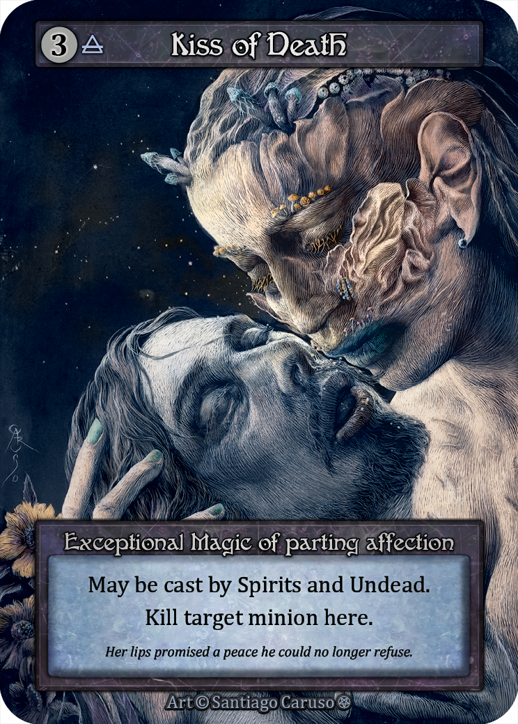 Kiss of Death - Gothic Sorcery spoiler