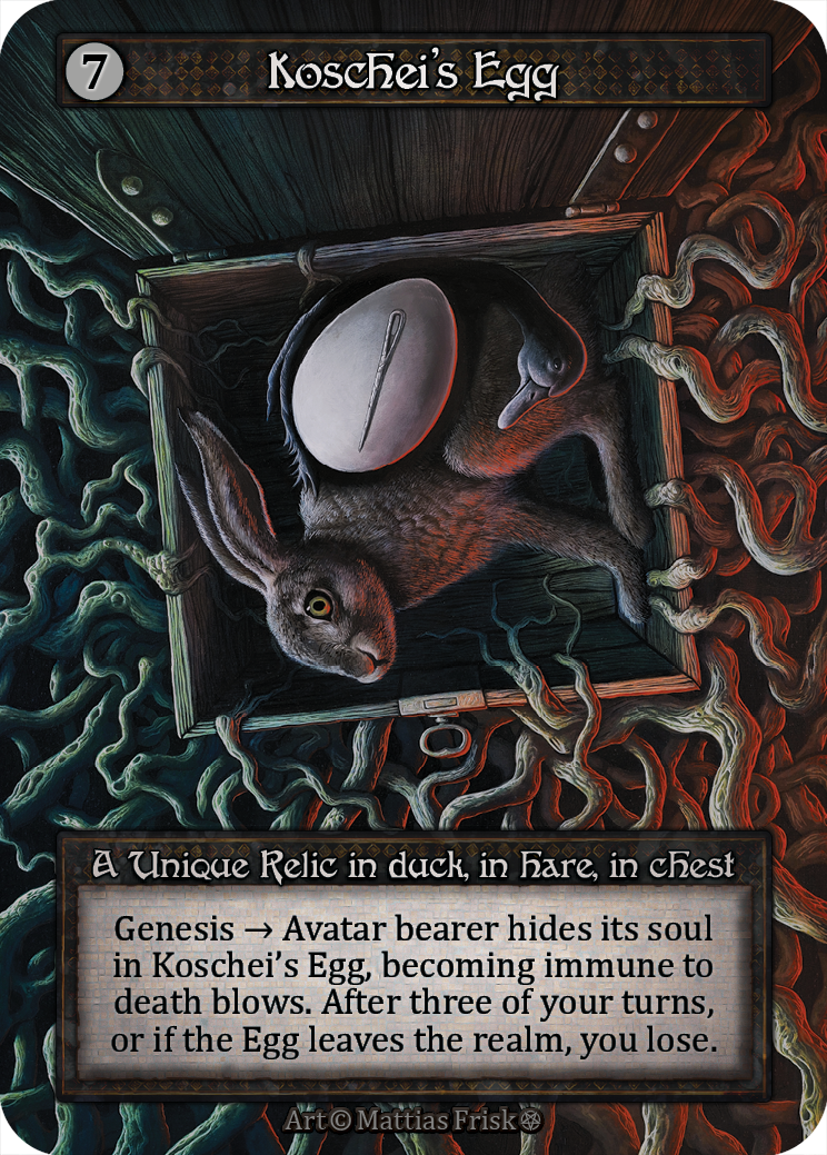 Koschei's Egg - Gothic Sorcery spoiler