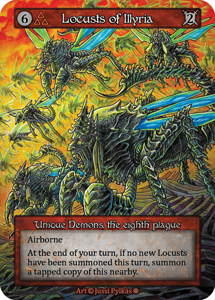 Locusts of Illyria - Gothic Sorcery spoiler